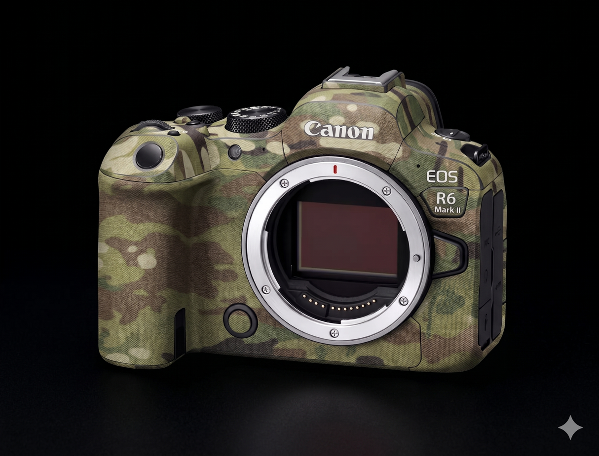 Canon Camera Body Wrap - in Cordura Fabric in Canon EOS R3