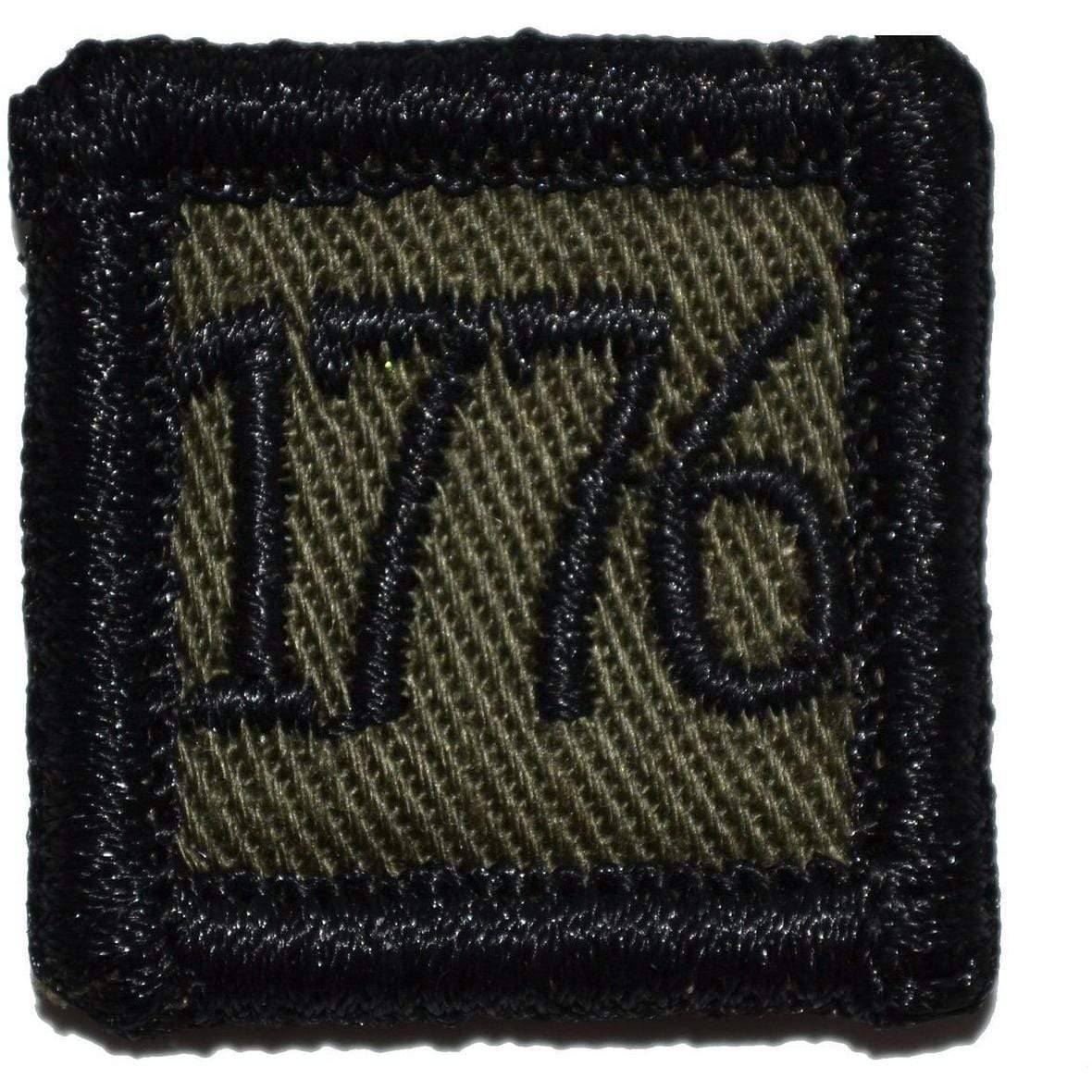 1776 - 1x1 Patch in Olive Drab, alternate view 5