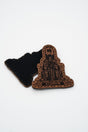 Checkmate Leather Patch in Walnut Dye / Brown Thread