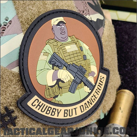 Tactical Gear Junkie Big Al Chubby But Dangerous PVC Patch