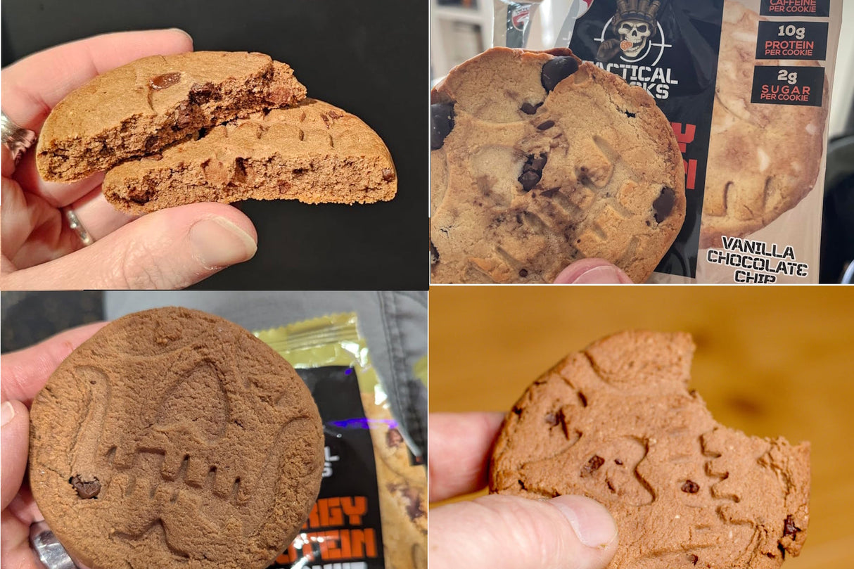 Tactical Snacks Energy Protein Cookies