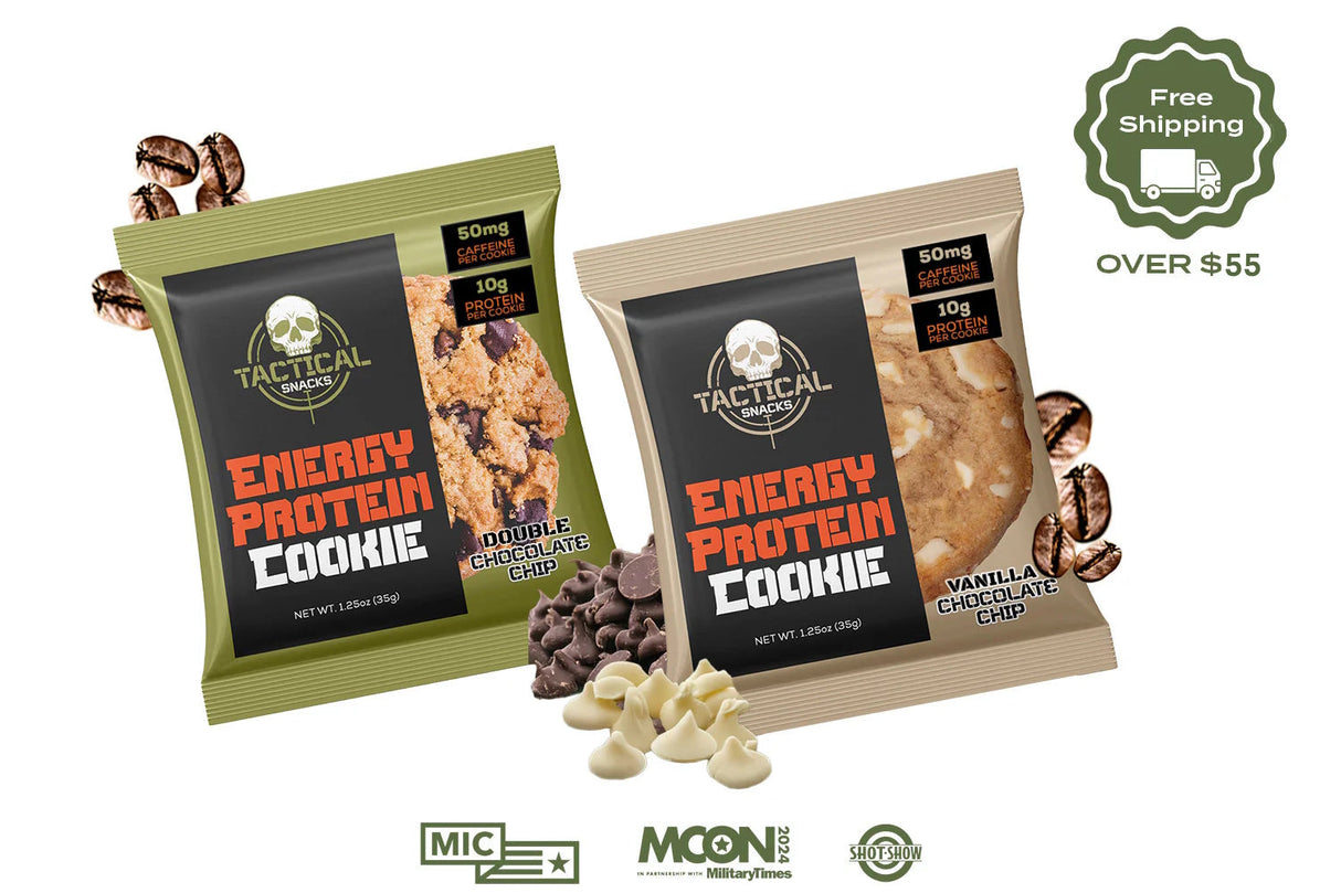 Tactical Snacks Energy Protein Cookies