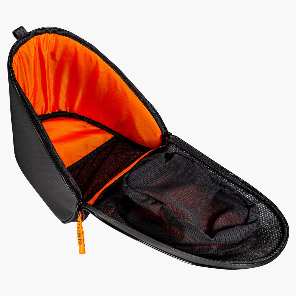 CRBN Goggle Case open front view