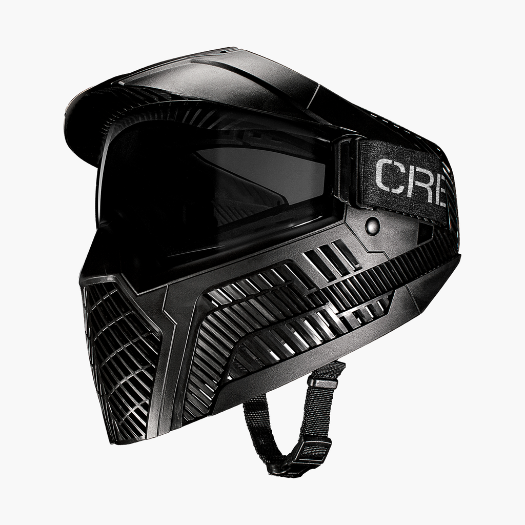CRBN OPR Paintball Goggle Black front view
