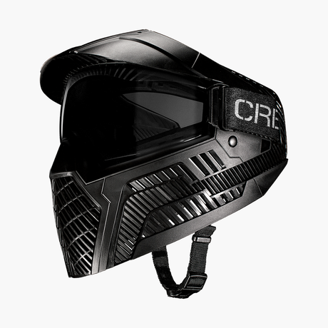 CRBN OPR Paintball Goggle Black front view