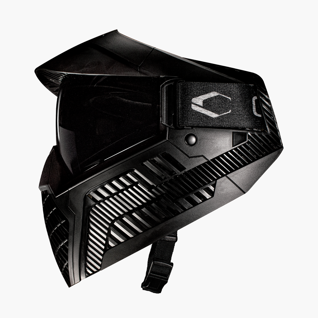 CRBN OPR Paintball Goggle Black left view