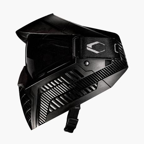 CRBN OPR Paintball Goggle Black left view