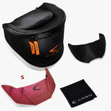 CRBN Zero Pro Paintball Goggle - Cardinal kit contents