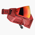 CRBN Zero Pro Paintball Goggle - Cardinal less coverage view