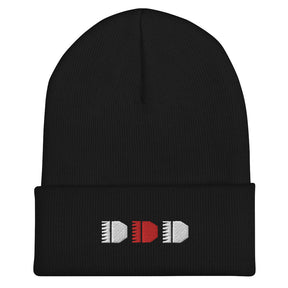 Brrrt Cuffed Beanie – Black