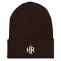 HRTI Cuffed Beanie – Brown — alternate view 2