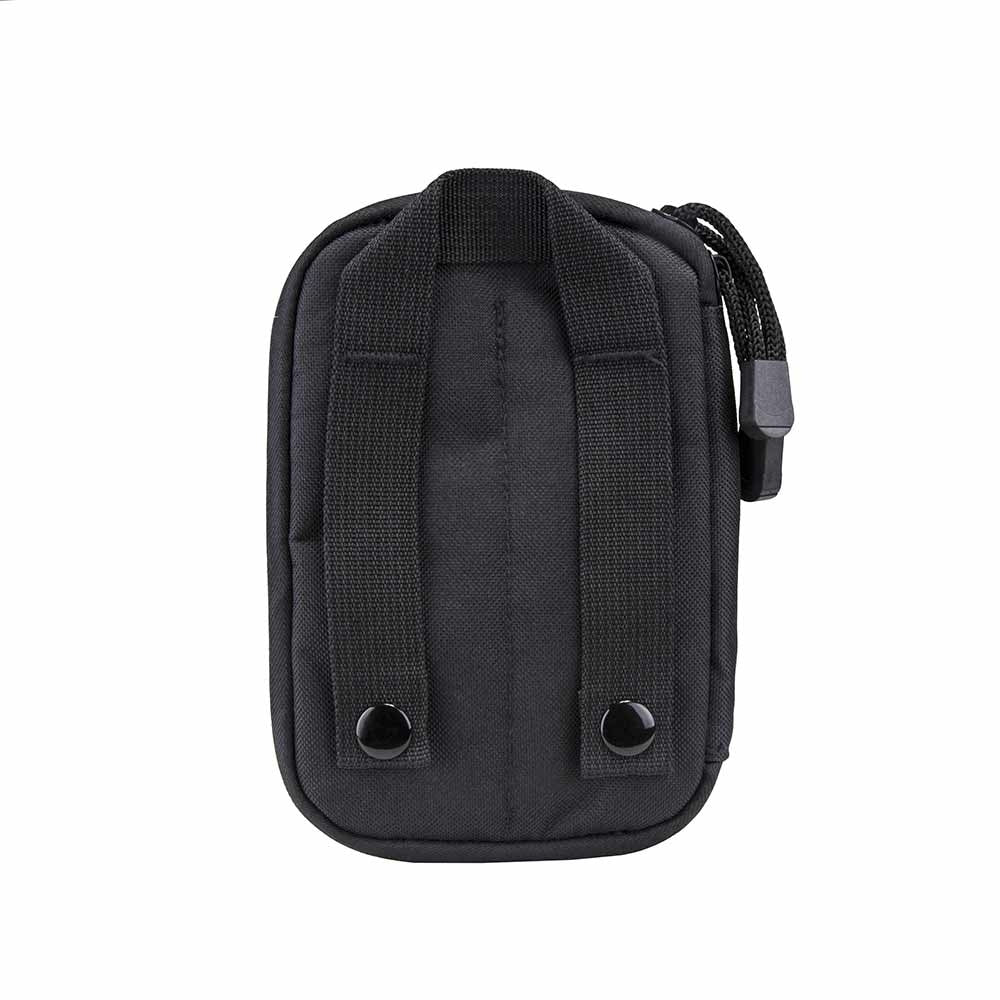 NcSTAR Black organizer utility pouch opened to show interior storage