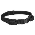 NcSTAR tactical belt with two pouches in Black
