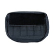 NcSTAR Black vest utility pouch showing rear hook-and-loop attachment