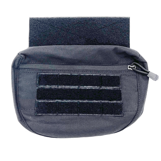NcSTAR vest utility pouch in Black, front view