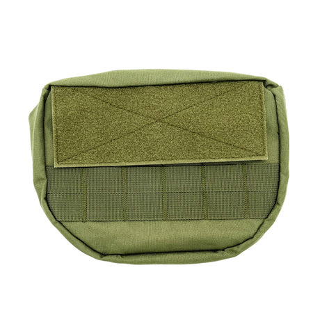 NcSTAR Olive Drab Green vest utility pouch showing rear attachment