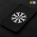 M-Tac Patch Helm of Awe Horizontal Laser Cut in Black/Red, alternate view 3