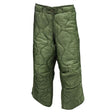 G.I. Military Cold Weather M-65 Quilted Field Pant Liner, No, X-Small Short Regular