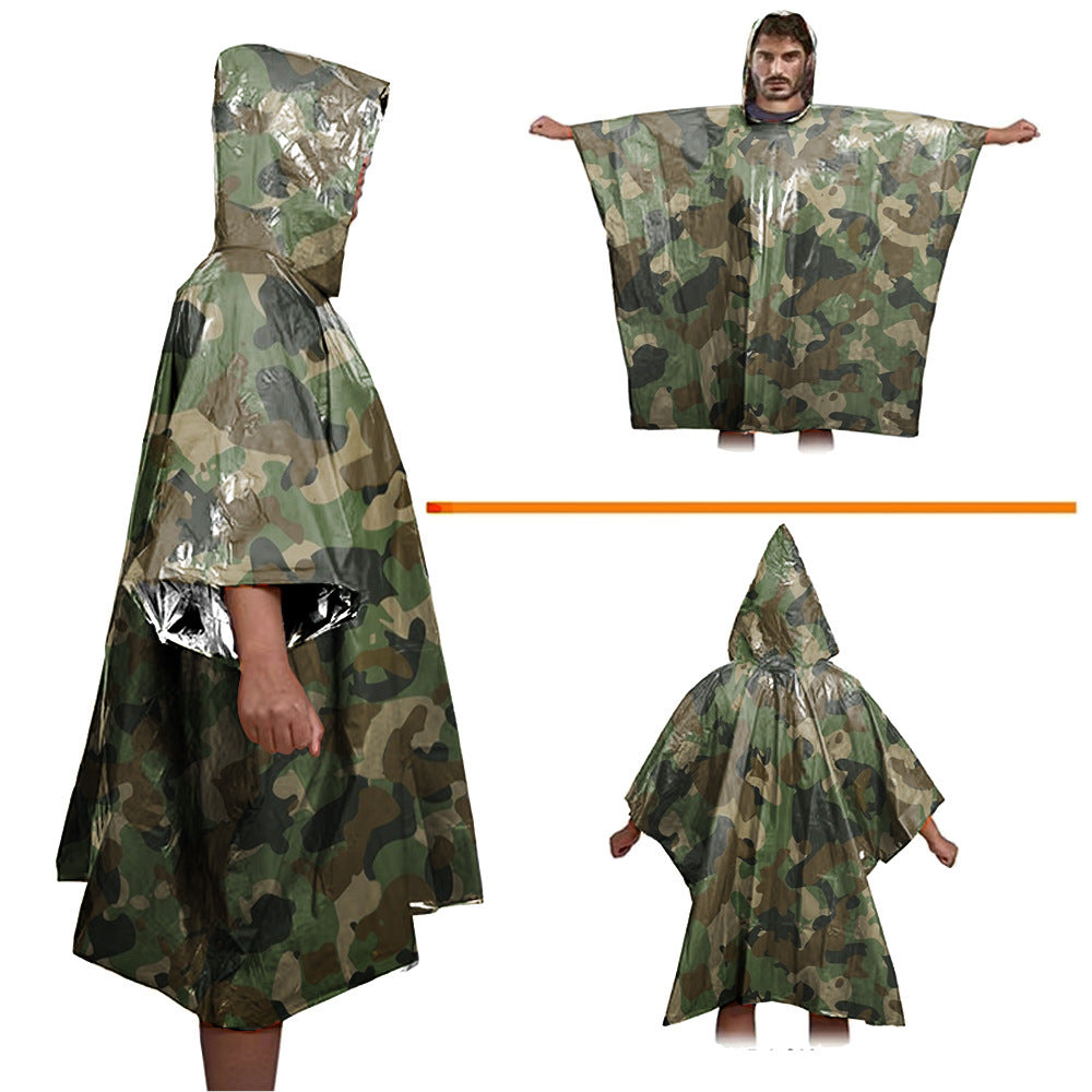 Raven Supply Emergency Rain Poncho, alternate view 2