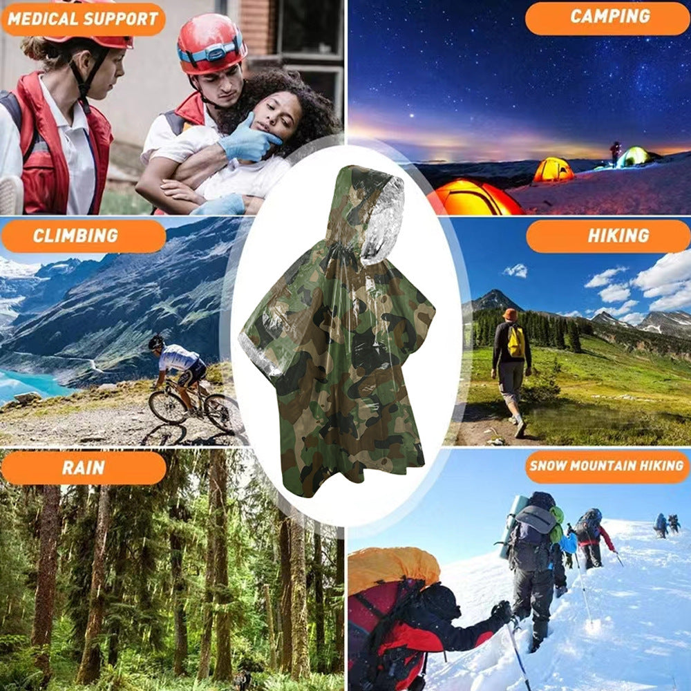 Raven Supply Emergency Rain Poncho, alternate view 3