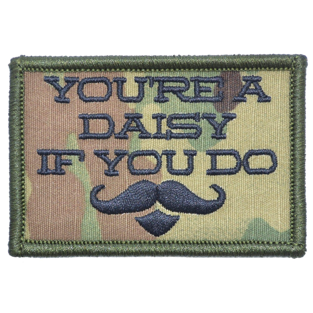 You're A Daisy If You Do, Doc Holiday Quote - 2x3 Patch in MultiCam, alternate view 6