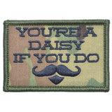 You're A Daisy If You Do, Doc Holiday Quote - 2x3 Patch in MultiCam, alternate view 6