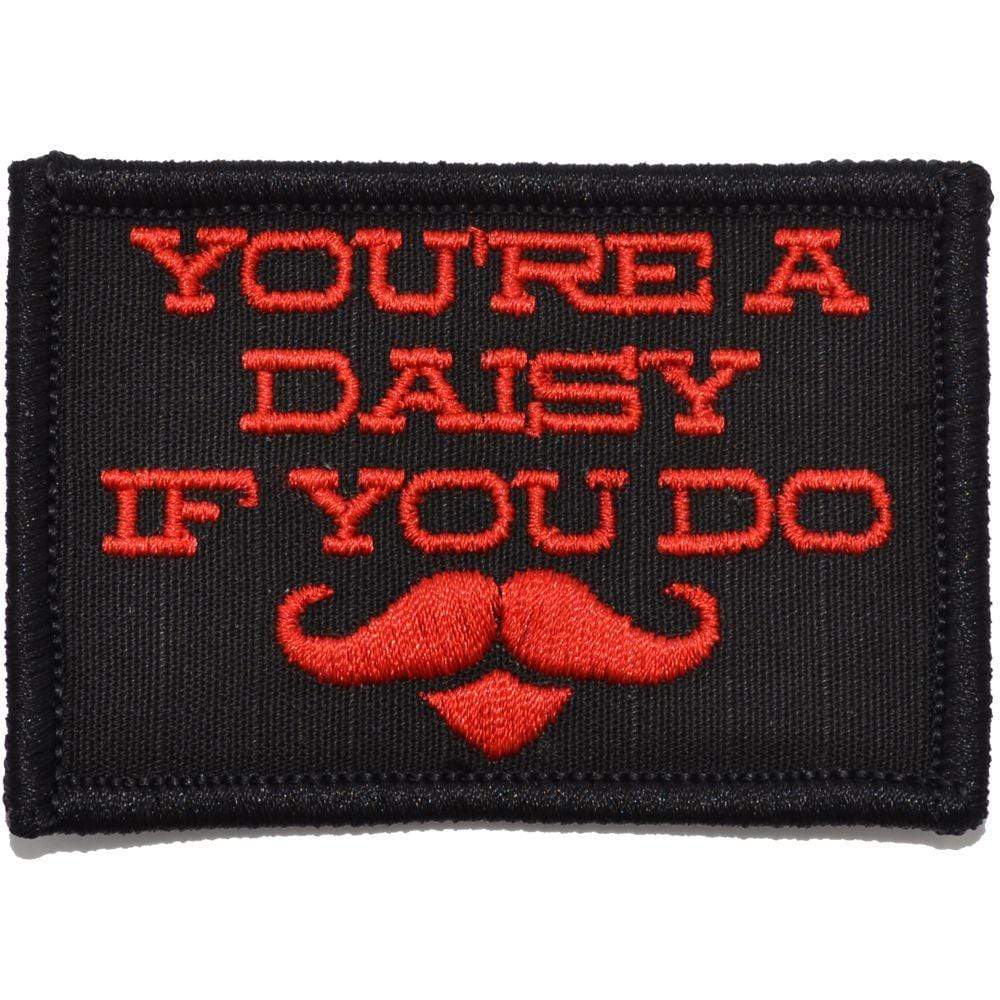 You're A Daisy If You Do, Doc Holiday Quote - 2x3 Patch in Coyote Brown, alternate view 3