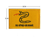 Raven Supply No Step on Snek Embroidered Morale Patch in V0020611 Don't Step On Me, alternate view 6