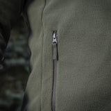 M-Tac Fleece Combat Jacket in Army Olive, alternate view 8