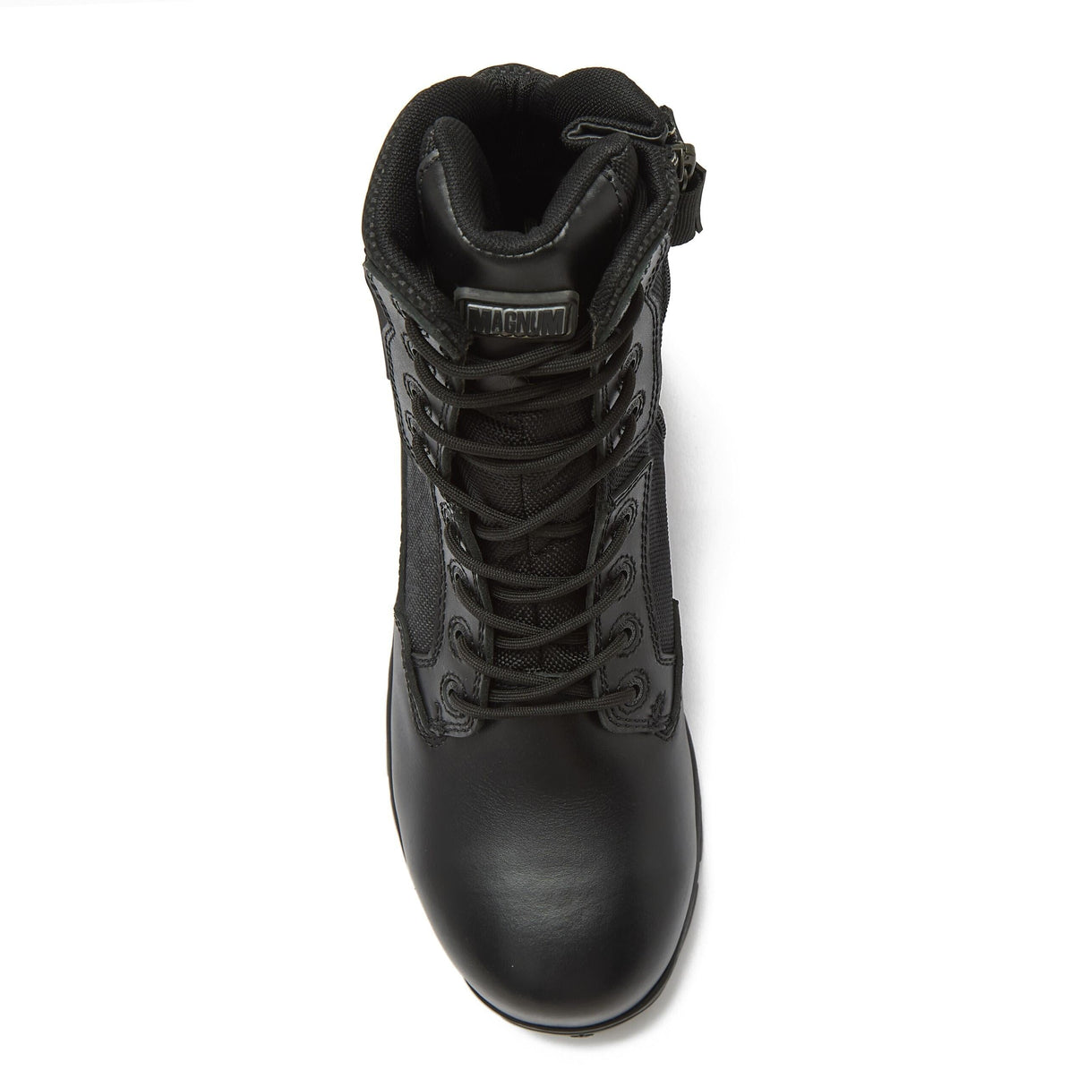 Magnum Strike Force 8 Inch Waterproof Composite Toe Side-Zip Boot in Black, alternate view 5