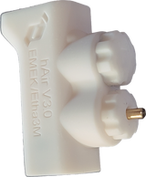 Deadlywind hAir V3 trigger valve for EMEK, EMF100 and Etha3M, angled view