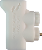 Deadlywind hAir V3 trigger valve for EMEK, EMF100 and Etha3M, side view