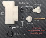 Deadlywind hAir V3 trigger valve parts diagram for EMEK, Etha3M, m170R and m180R
