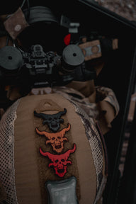 OG Demon Head No-Sew Leather Patch – Set of all 3 — alternate view 4