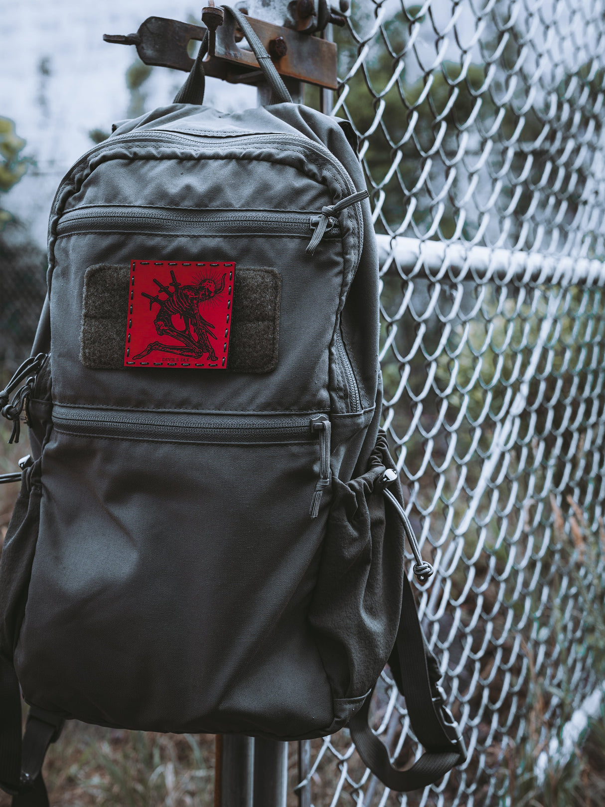 Devil's Due Leather Patch, alternate view 3