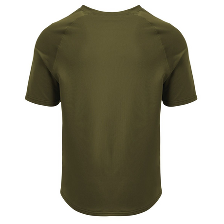4.6 OZ. PolySpandex Blend ActiveDry T-Shirt, Small, alternate view 2