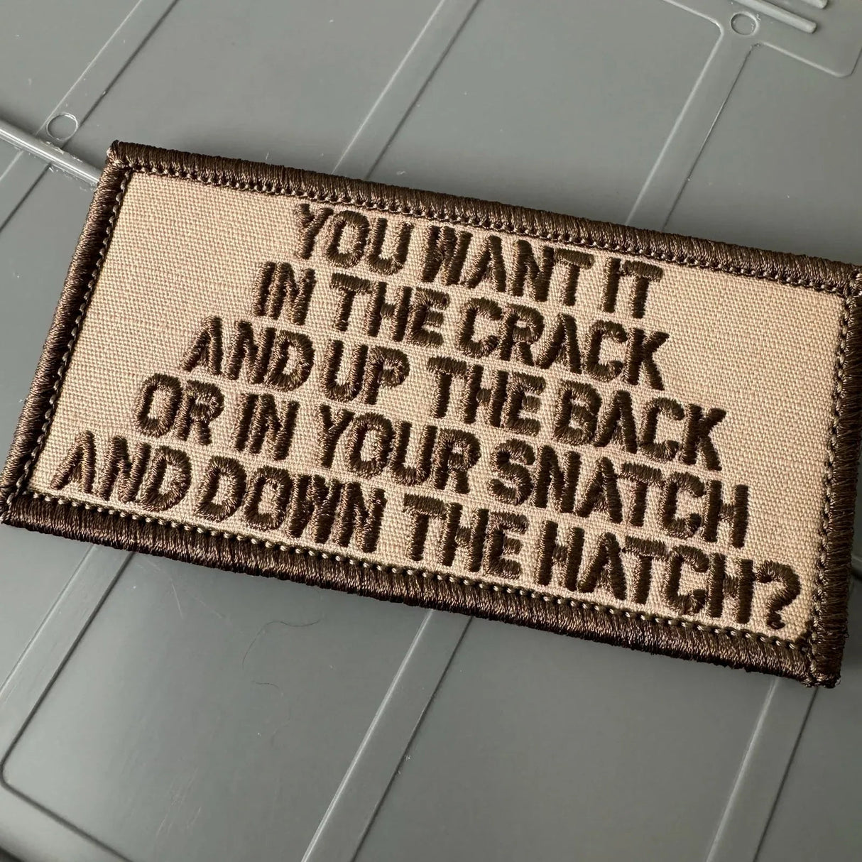 Tactical Gear Junkie Up the Back 2x4 Patch