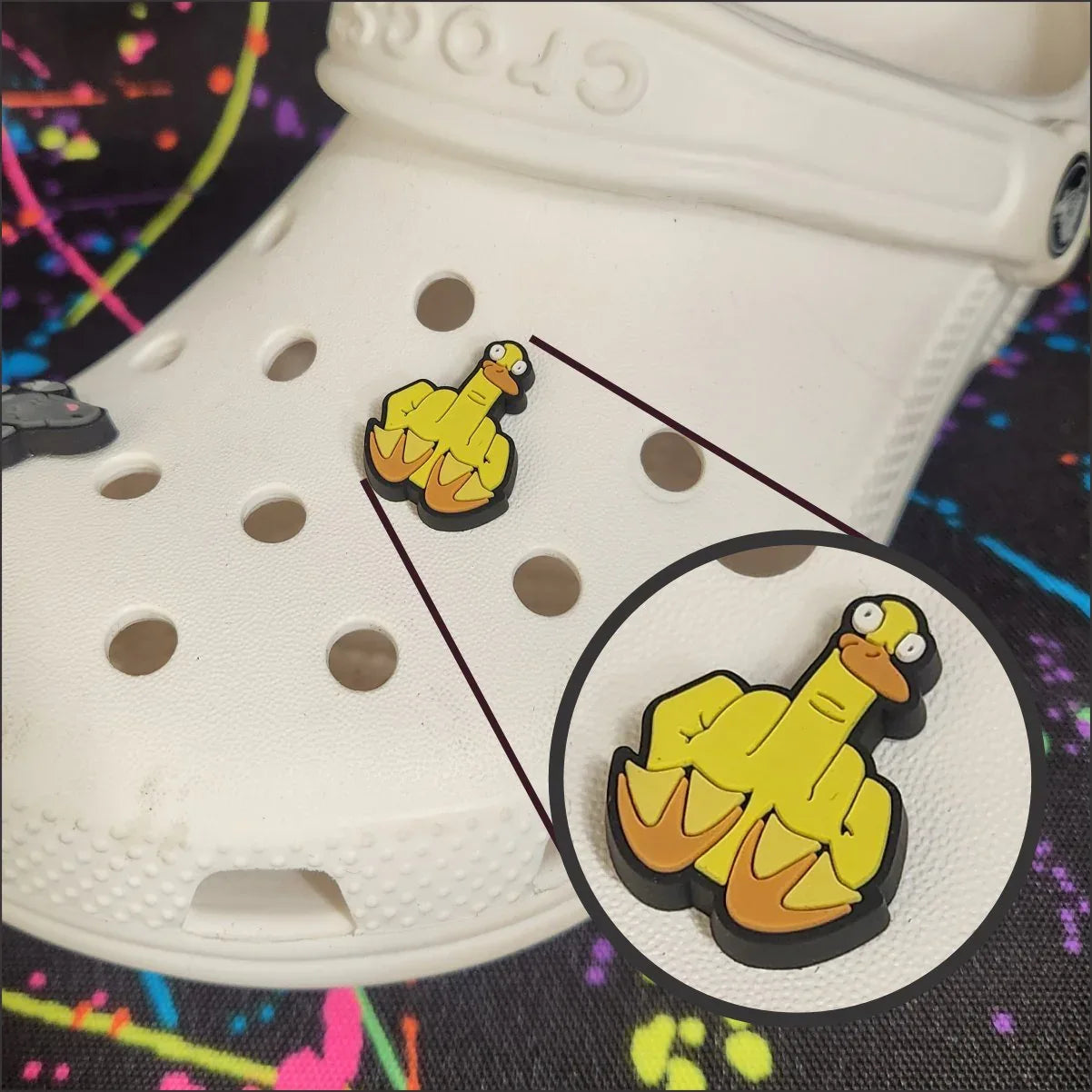 Tactical Gear Junkie Duck You Shoe Charm - Single