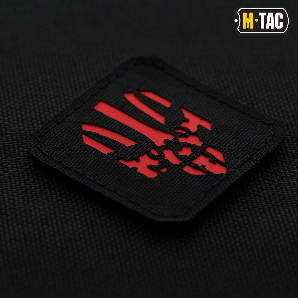 M-Tac Patch Punisher Laser Cut in Black/Grey, alternate view 2
