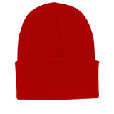 Fine Knit Watch Cap in Brown, alternate view 3