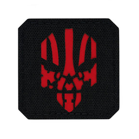 M-Tac Patch Punisher Laser Cut in Black/GID
