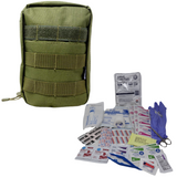 IFAK Pouch w/ 48-Piece First Aid Kit Insert in Olive Drab