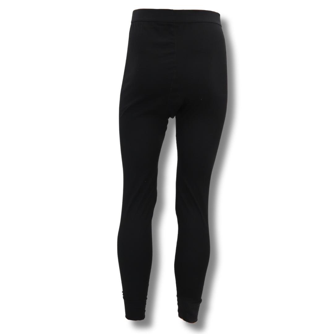 Midweight Polyester Polygon Thermal Bottoms- 7 Oz, Medium Long, alternate view 2