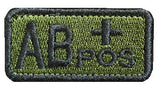 Embroidered Tactical Blood Type Patch Essential Velcro ID for First Responders, No.7, alternate view 15