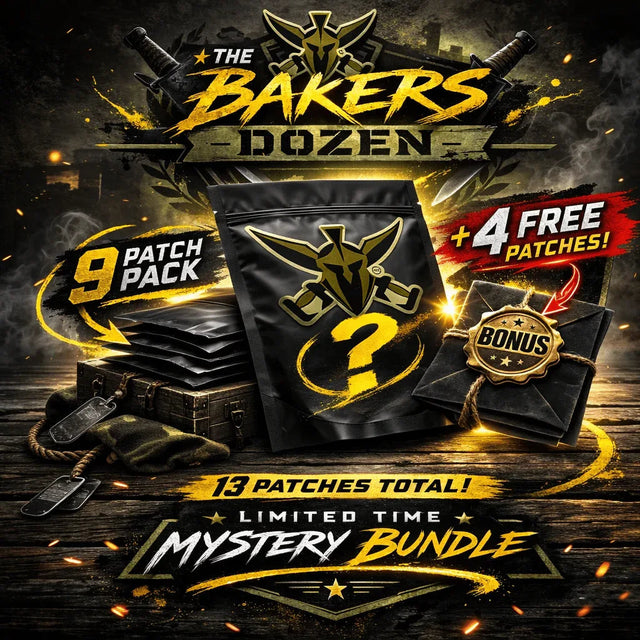 Tactical Gear Junkie ASOS Mystery Patch Lot - Baker's Dozen