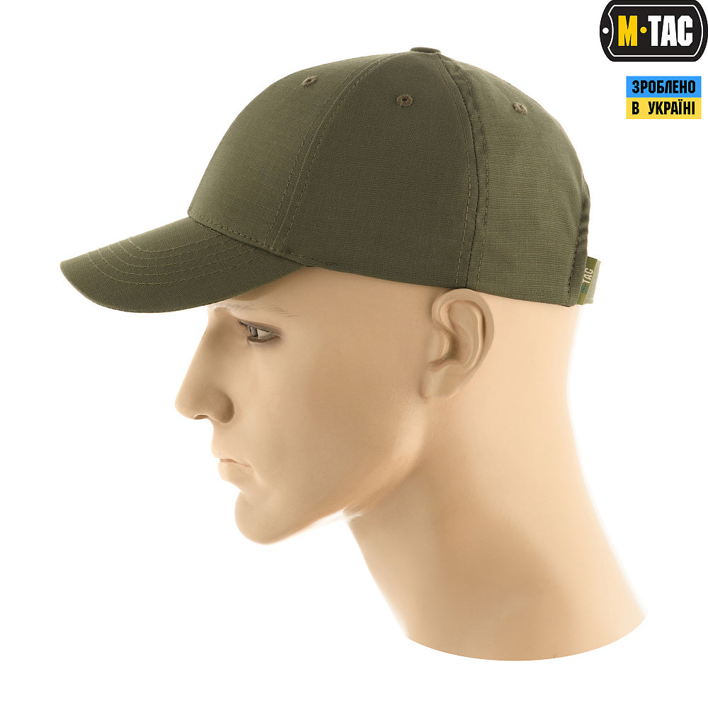 M-Tac Baseball Cap Elite Flex Ripstop in Black, alternate view 4