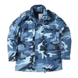 Cotton M-65 Water-Repellent Field Jacket in Midnight, alternate view 2