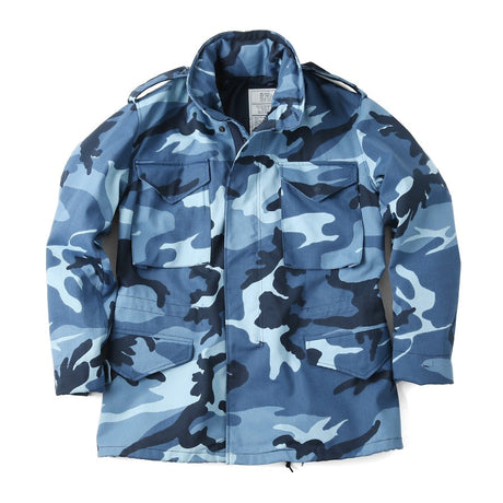 Cotton M-65 Water-Repellent Field Jacket in Midnight, alternate view 2