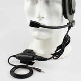 Raven Supply Communication Headset in HD PTT U94 KW BK