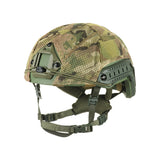 M-Tac Helmet Cover with Shroud Port in Multicam